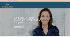 Desktop Screenshot of drsusanomahony.com.au